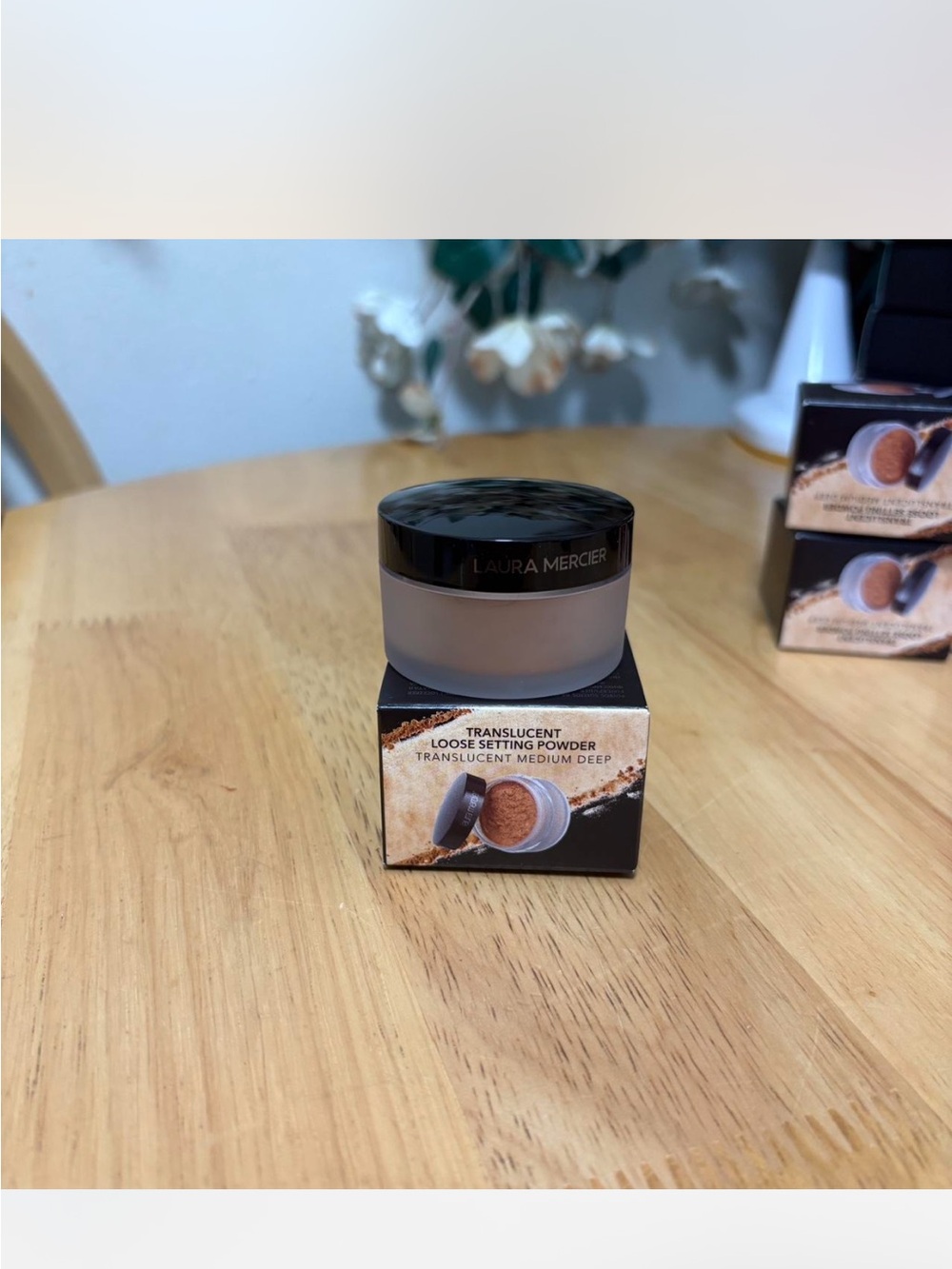 laura mercier loose setting powder compact in warm beige
